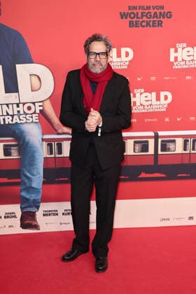 Achim von Borries at the öDer Held vom Bahnhof Friedrichstrasse cinema premiere on 2 12 2025 at the Delphi Filmpalast in Berlin Der Held vom Bahnhof Friedrichstrasse film premiere in Berlin