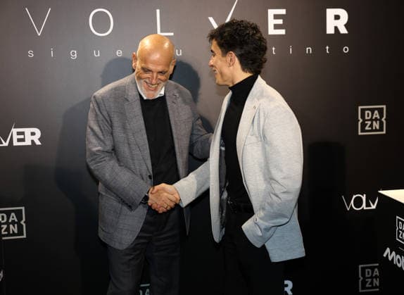 Marc Márquez presents Volver , the documentary that traces his path to his ninth world title Marc Márquez and Javier Tebas during the preview of Volver , on December 2, 2025, in Madrid Spain The new DAZN original documentary collects, as never before told, the path of Marc Márquez to return to the top of motorcycling and conquer his ninth world title An intimate and powerful story in which great icons of Spanish sport as Rafa Nadal, Fernando Alonso, Pau Gasol, Andres Iniesta and Alexia Putellas, analyze from their own experience what it means to fall, resist and return to the top, Fernando Alonso, Pau Gasol, Andrés Iniesta and Alexia Putellas, analyze from their own experience what it means to fall, resist and return to the top A unique lo Copyright: xJosà xRuizx 7143488