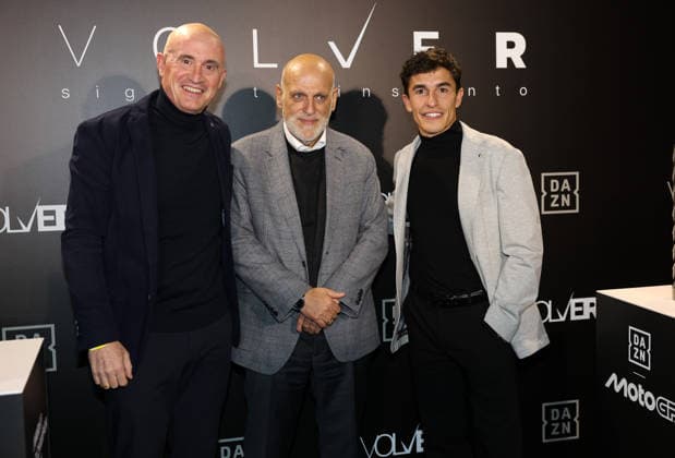 Marc Márquez presents Volver , the documentary that traces his path to his ninth world title Marc Márquez and Javier Tebas during the preview of Volver , on December 2, 2025, in Madrid Spain The new original documentary from DAZN collects, as never before told, the path of Marc Márquez to return to the top of motorcycling and conquer his ninth world title An intimate and powerful story in which great icons of Spanish sport as Rafa Nadal, Fernando Alonso, Pau Gasol, Andres Iniesta and Alexia Putellas, analyze from their own experience what it means to fall, resist and return to the top, Fernando Alonso, Pau Gasol, Andrés Iniesta and Alexia Putellas, analyze from their own experience what it means to fall, resist and return to the top A uniq Copyright: xJosà xRuizx 7143493