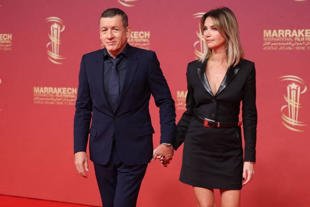 Dany Boon and Clara Vello attend the red carpet during day Five of the 22nd Marrakech International Film Festival Marrakech, Morocco 01 12 2025 451202 2025 12 02 MARRAKECH Morocco  Copyright: xRomualdxMeigneuxx xStarfacex STAR_451202_008