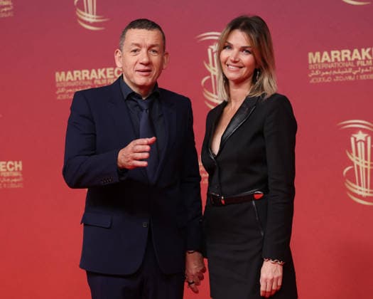 Dany Boon and Clara Vello attend the red carpet during day Five of the 22nd Marrakech International Film Festival Marrakech, Morocco 01 12 2025 451202 2025 12 02 MARRAKECH Morocco  Copyright: xRomualdxMeigneuxx xStarfacex STAR_451202_011