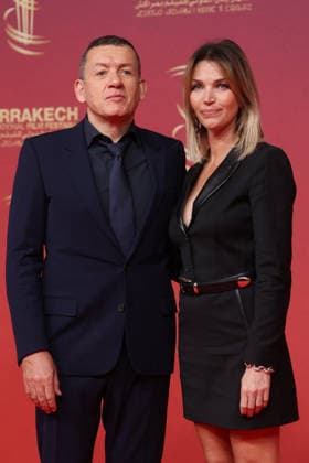 Dany Boon and Clara Vello attend the red carpet during day Five of the 22nd Marrakech International Film Festival Marrakech, Morocco 01 12 2025 451202 2025 12 02 MARRAKECH Morocco  Copyright: xRomualdxMeigneuxx xStarfacex STAR_451202_016