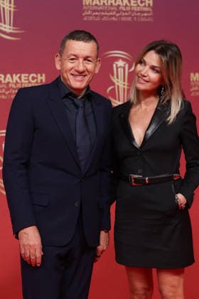 Dany Boon and Clara Vello attend the red carpet during day Five of the 22nd Marrakech International Film Festival Marrakech, Morocco 01 12 2025 451202 2025 12 02 MARRAKECH Morocco  Copyright: xRomualdxMeigneuxx xStarfacex STAR_451202_018