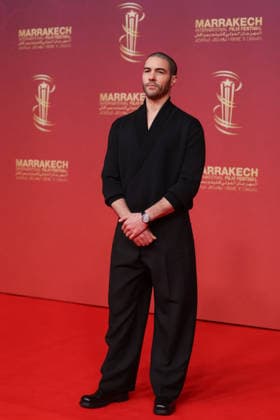 Tahar Rahim attends the red carpet during day Five of the 22nd Marrakech International Film Festiva Marrakech, Morocco 01 12 2025 451202 2025 12 02 MARRAKECH Morocco  Copyright: xRomualdxMeigneuxx xStarfacex STAR_451202_039