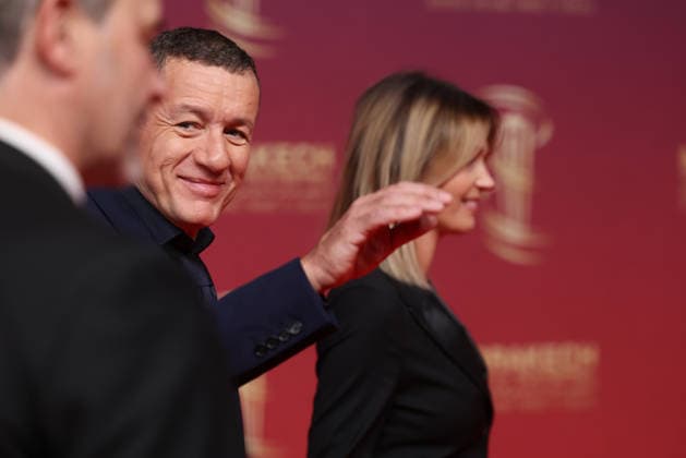 Dany Boon and Clara Vello attend the red carpet during day Five of the 22nd Marrakech International Film Festival Marrakech, Morocco 01 12 2025 451202 2025 12 02 MARRAKECH Morocco  Copyright: xRomualdxMeigneuxx xStarfacex STAR_451202_070