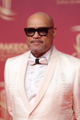 Laurence Fishburne and Bronwyn Dannenfelser attend the red carpet during day Five of the 22nd Marrakech International Film Festival Marrakech, Morocco 01 12 2025 451202 2025 12 02 MARRAKECH Morocco  Copyright: xRomualdxMeigneuxx xStarfacex STAR_451202_133