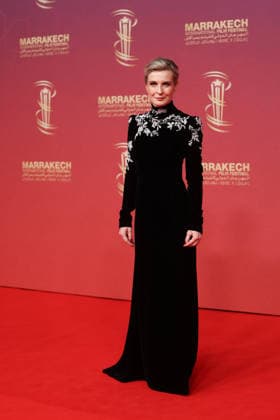 Melita Toscan du Plantier attend the red carpet during day Five of the 22nd Marrakech International Film Festival Marrakech, Morocco 01 12 2025 451202 2025 12 02 MARRAKECH Morocco  Copyright: xRomualdxMeigneuxx xStarfacex STAR_451202_139