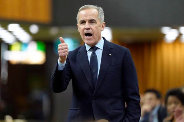 December 2, 2025, Ottawa, On, Canada: Prime Minister Mark Carney rises during Question Period on Parliament Hill in Ottawa, Tuesday, Dec. 2, 2025. Ottawa Canada  - ZUMAc35_ 20251202_zaf_c35_078 Copyright: xAdrianxWyldx