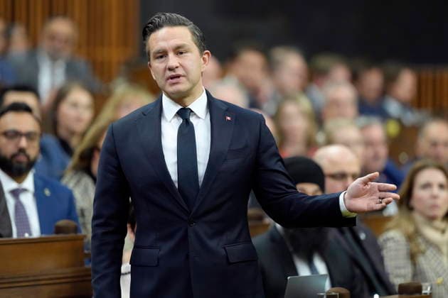 December 2, 2025, Ottawa, On, Canada: Conservative Leader Pierre Poilievre rises during Question Period on Parliament Hill in Ottawa, Tuesday, Dec. 2, 2025. Ottawa Canada  - ZUMAc35_ 20251202_zaf_c35_080 Copyright: xAdrianxWyldx