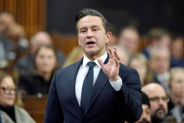 December 2, 2025, Ottawa, On, Canada: Conservative Leader Pierre Poilievre rises during Question Period on Parliament Hill in Ottawa, Tuesday, Dec. 2, 2025. Ottawa Canada  - ZUMAc35_ 20251202_zaf_c35_081 Copyright: xAdrianxWyldx