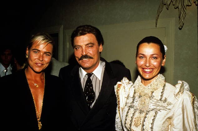 Margaux Hemingway, Stacy Keach And Malgosia Keach 07 07 1988 Copyright: xRalphxDominguez MediaPunchx