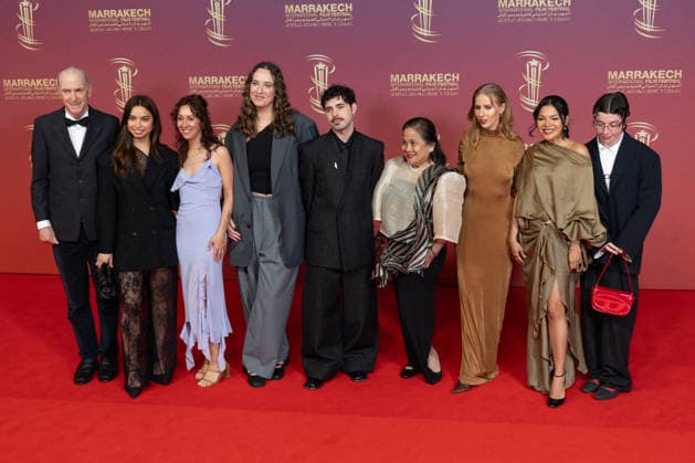 22nd Marrakech International Film Festival Day 5 nb James Robinson, Ruby Ruiz, Pearson Gabrielle, Christelle Dychangco and a guest attends the 22nd Marrakech International Film Festival Day 5 on December 02, 2025 in Marrakech, Maroc. Photo by Nasser Berzane ABACAPRESS.COM Marrakech  Copyright: xBerzanexNasser ABACAx