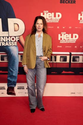 Sandrine Mittelstaedt at Der Held vom Bahnhof Friedrichstrasse cinema premiere on 2 12 2025 at the Delphi Filmpalast in Berlin Der Held vom Bahnhof Friedrichstrasse film premiere in Berlin