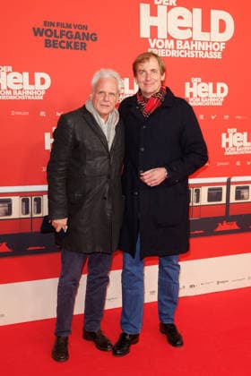 Premiere of Der Held vom Bahnhof Friedrichstrasse Thomas Kufus and Lars Kraume at the premiere of Der Held vom Bahnhof Friedrichstrasse at the Delphi Filmpalast on 02 12 2025 in Berlin Copyright: xEventpressxKochanx