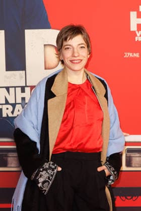Premiere Der Held vom Bahnhof Friedrichstrasse Florenze Schüssler at the cinema premiere of Der Held vom Bahnhof Friedrichstrasse at Delphi Filmpalast on 02 12 2025 in Berlin Copyright: xEventpressxKochanx