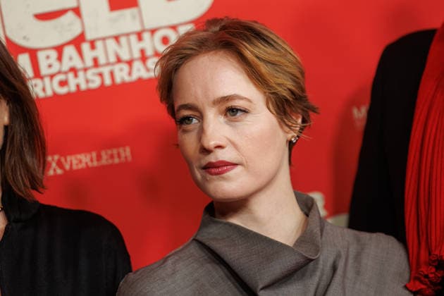 Premiere Der Held vom Bahnhof Friedrichstrasse Leonie Benesch at the premiere of Der Held vom Bahnhof Friedrichstrasse at Delphi Filmpalast on 02 12 2025 in Berlin Copyright: xEventpressxKochanx