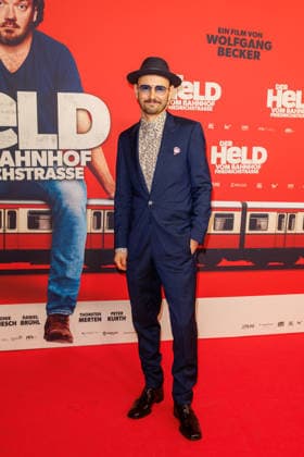 Premiere Der Held vom Bahnhof Friedrichstrasse Leon Ullrich at the cinema premiere of Der Held vom Bahnhof Friedrichstrasse at Delphi Filmpalast on 02 12 2025 in Berlin Copyright: xEventpressxKochanx