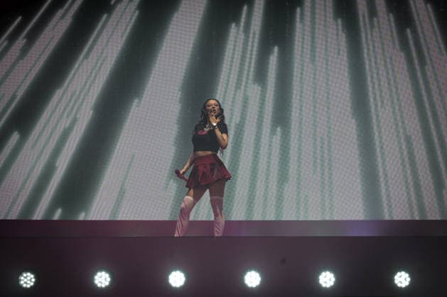 Rome, Anna Pepe live at the Palazzo dello Sport with the ANNA Vera Baddie Tour 2025. First arena tour. Pictured: Anna Pepe.  Copyright: xBarbaraxAmendolax xipa-agency.netx xBarbaraxAmendolax IPA_Agency_IPA68659027