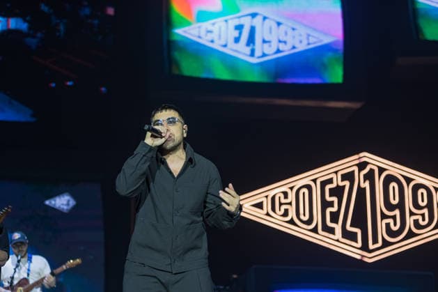 Music Concert - Coez - Live 2025 Silvano Albanese, aka Coez, performs on stage during his second concert at the Unipol Forum. during Coez - Live 2025, Music Concert in Milano, Italy, December 02 2025 Milano Unipol Forum Italy Copyright: xLucaxMichelix xLiveMediax LPM_2174534