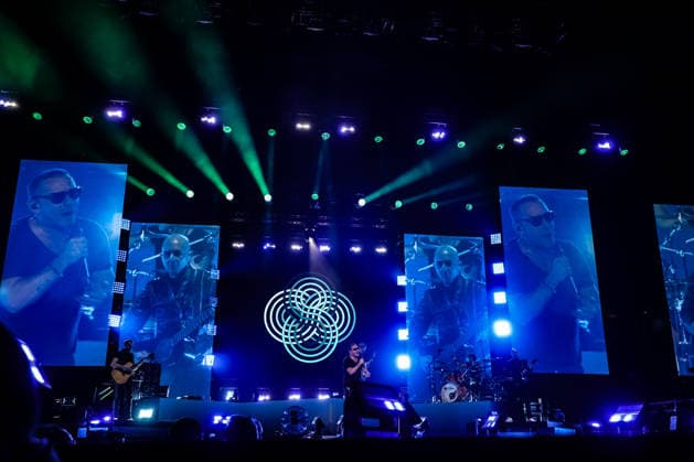 Music Concert - MODA ROMANTICI TOUR The italian band MODA during the concert in Turin during MODA ROMANTICI TOUR, Music Concert in TORINO, Italy, December 02 2025 TORINO INALPI ARENA Italy Copyright: xRenataxRoattinox xLiveMediax LPM_2174607