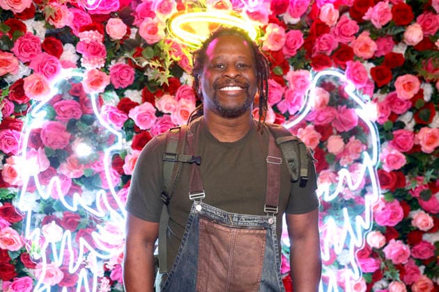 Presenter Mola Adebisi at Katys X mas Wonderland in the Wolkenburg Cologne, 02 12 2025 NRW Germany Copyright: xChristophxHardtx