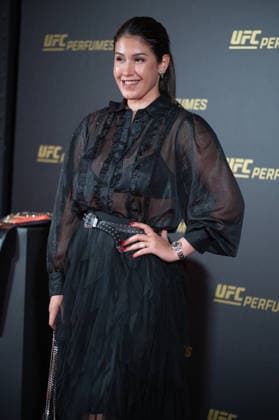 December 2, 2025, Madrid, Spain: Gabriela GuillÃ n attends the UFC perfumes presentation at Espacio Larra in Madrid. Madrid Spain - ZUMAs197 20251202_aaa_s197_240 Copyright: xAtilanoxGarciax