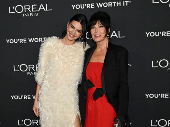 December 2, 2025, Los Angeles, California, USA: American model, socialite and media personality KENDALL JENNER and Media personality, businesswoman, and the matriarch of the Kardashian-Jenner family KRIS JENNER attends the 20th anniversary of L Oro al Paris Women of Worth: RED CARPET. Los Angeles USA - ZUMAb173 20251202_aap_b173_011 Copyright: xBillyxBennightx