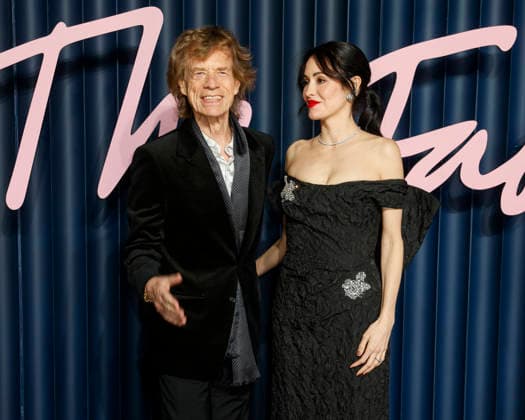 The Fashion Awards 2025 at the Royal Albert Hall in Kensington, London - 01 Dec 2025 Mick Jagger and Melanie Hamrick attend The Fashion Awards 2025 at the Royal Albert Hall in Kensington, London. London United Kingdom Copyright: xCatxMorleyx xSOPAxImagesx Cat Morley_FA2025_Mick Jagger and Melanie Hamrick_30337