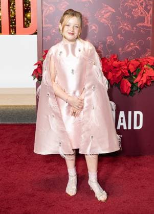 December 2, 2025, Bronx, New York, USA: Indiana Elle attends premiere of The Housemaid at BNP Paribas atrium in New York, NY on December 2, 2025. Bronx USA - ZUMAr339 20251202_znp_r339_098 Copyright: xLevxRadinx