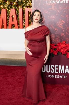 December 2, 2025, Bronx, New York, USA: Amanda Joy Erickson attends premiere of The Housemaid at BNP Paribas atrium in New York, NY on December 2, 2025. Bronx USA - ZUMAr339 20251202_znp_r339_104 Copyright: xLevxRadinx