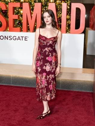 December 2, 2025, Bronx, New York, USA: Alaina Surgener attends premiere of The Housemaid at BNP Paribas atrium in New York, NY on December 2, 2025. Bronx USA - ZUMAr339 20251202_znp_r339_118 Copyright: xLevxRadinx