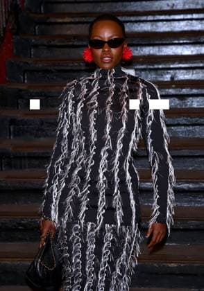 Celebs at The Chanel Metiers D Art Show 2026 - NYC Lupita Nyong o attends the Chanel Metiers D Art Show 2026 inside a subway station in Bowery, New York on December 2, 2025. Photo by Charles Guerin ABACAPRESS.COM New York City NY United States  Copyright: xGuerinxCharles ABACAx