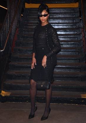Celebs at The Chanel Metiers D Art Show 2026 - NYC Angel Reese attends the Chanel Metiers D Art Show 2026 inside a subway station in Bowery, New York on December 2, 2025. Photo by Charles Guerin ABACAPRESS.COM New York City NY United States  Copyright: xGuerinxCharles ABACAx