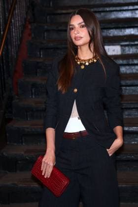 Celebs at The Chanel Metiers D Art Show 2026 - NYC Emily Ratajkowski attends the Chanel Metiers D Art Show 2026 inside a subway station in Bowery, New York on December 2, 2025. Photo by Charles Guerin ABACAPRESS.COM New York City NY United States  Copyright: xGuerinxCharles ABACAx