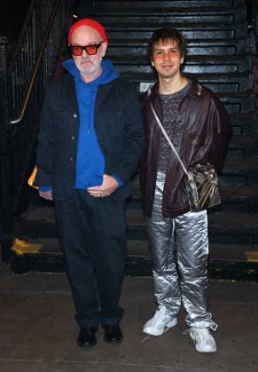 Celebs at The Chanel Metiers D Art Show 2026 - NYC Michael Stipe and Julio Torres attend the Chanel Metiers D Art Show 2026 inside a subway station in Bowery, New York on December 2, 2025. Photo by Charles Guerin ABACAPRESS.COM New York City NY United States  Copyright: xGuerinxCharles ABACAx