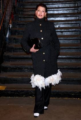 Celebs at The Chanel Metiers D Art Show 2026 - NYC Linda Evangelista attends the Chanel Metiers D Art Show 2026 inside a subway station in Bowery, New York on December 2, 2025. Photo by Charles Guerin ABACAPRESS.COM New York City NY United States  Copyright: xGuerinxCharles ABACAx