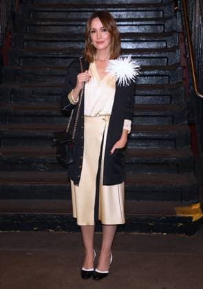 Celebs at The Chanel Metiers D Art Show 2026 - NYC Rose Byrne attends the Chanel Metiers D Art Show 2026 inside a subway station in Bowery, New York on December 2, 2025. Photo by Charles Guerin ABACAPRESS.COM New York City NY United States  Copyright: xGuerinxCharles ABACAx