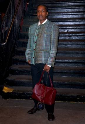 Celebs at The Chanel Metiers D Art Show 2026 - NYC Asap Rocky attends the Chanel Metiers D Art Show 2026 inside a subway station in Bowery, New York on December 2, 2025. Photo by Charles Guerin ABACAPRESS.COM New York City NY United States  Copyright: xGuerinxCharles ABACAx
