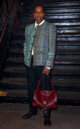 Celebs at The Chanel Metiers D Art Show 2026 - NYC Asap Rocky attends the Chanel Metiers D Art Show 2026 inside a subway station in Bowery, New York on December 2, 2025. Photo by Charles Guerin ABACAPRESS.COM New York City NY United States  Copyright: xGuerinxCharles ABACAx