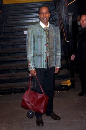 Celebs at The Chanel Metiers D Art Show 2026 - NYC Asap Rocky attends the Chanel Metiers D Art Show 2026 inside a subway station in Bowery, New York on December 2, 2025. Photo by Charles Guerin ABACAPRESS.COM New York City NY United States  Copyright: xGuerinxCharles ABACAx