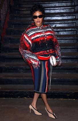 Celebs at The Chanel Metiers D Art Show 2026 - NYC Teyana Taylor attends the Chanel Metiers D Art Show 2026 inside a subway station in Bowery, New York on December 2, 2025. Photo by Charles Guerin ABACAPRESS.COM New York City NY United States  Copyright: xGuerinxCharles ABACAx