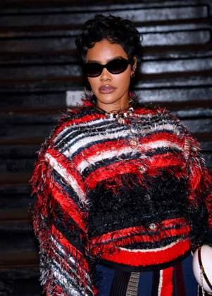 Celebs at The Chanel Metiers D Art Show 2026 - NYC Teyana Taylor attends the Chanel Metiers D Art Show 2026 inside a subway station in Bowery, New York on December 2, 2025. Photo by Charles Guerin ABACAPRESS.COM New York City NY United States  Copyright: xGuerinxCharles ABACAx