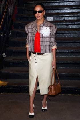 Celebs at The Chanel Metiers D Art Show 2026 - NYC Tessa Thompson attends the Chanel Metiers D Art Show 2026 inside a subway station in Bowery, New York on December 2, 2025. Photo by Charles Guerin ABACAPRESS.COM New York City NY United States  Copyright: xGuerinxCharles ABACAx