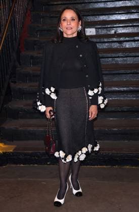 Celebs at The Chanel Metiers D Art Show 2026 - NYC Julia Louis-Dreyfus attends the Chanel Metiers D Art Show 2026 inside a subway station in Bowery, New York on December 2, 2025. Photo by Charles Guerin ABACAPRESS.COM New York City NY United States  Copyright: xGuerinxCharles ABACAx