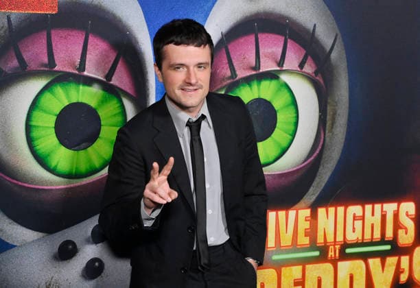 Cast member Josh Hutcherson attends the motion picture teen horror thriller Five Nights At Freddy s 2 premiere at the TCL Chinese Theatre in the Hollywood section of Los Angeles on Tuesday, December 02, 2025. Storyline: One year has passed since the supernatural nightmare at Freddy Fazbear s Pizza. Anyone can survive five nights. This time, there will be no second chances.  LAP20251202808 JIMxRUYMEN