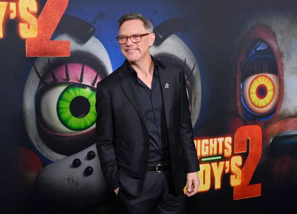 Cast member Matthew Lillard attends the motion picture teen horror thriller Five Nights At Freddy s 2 premiere at the TCL Chinese Theatre in the Hollywood section of Los Angeles on Tuesday, December 02, 2025. Storyline: One year has passed since the supernatural nightmare at Freddy Fazbear s Pizza. Anyone can survive five nights. This time, there will be no second chances.  LAP20251202836 JIMxRUYMEN