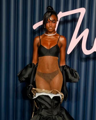 December 1, 2025, London, United Kingdom: Leomie Anderson attends The Fashion Awards 2025 at the Royal Albert Hall in Kensington, London. London United Kingdom - ZUMAs197 20251201_aaa_s197_583 Copyright: xCatxMorleyx