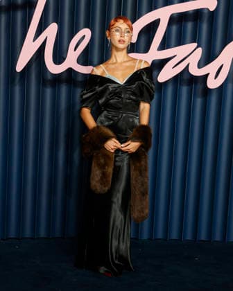December 1, 2025, London, United Kingdom: Iris Law attends The Fashion Awards 2025 at the Royal Albert Hall in Kensington, London. London United Kingdom - ZUMAs197 20251201_aaa_s197_820 Copyright: xCatxMorleyx