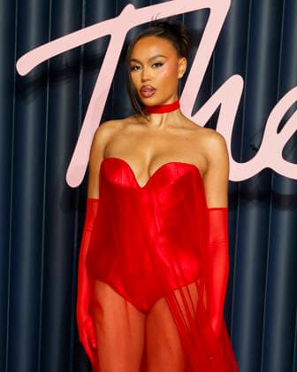 December 1, 2025, London, United Kingdom: Ella Thomas attends The Fashion Awards 2025 at the Royal Albert Hall in Kensington, London. London United Kingdom - ZUMAs197 20251201_aaa_s197_606 Copyright: xCatxMorleyx