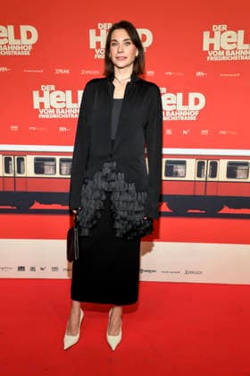 ABBberlin Christiane Paul Actress on the red carpet at the world premiere of the movie DER HELD VOM BAHNHOF FRIEDRICHSTRASSE at Delphi Filmpalast Berlin on 02 12 2025 Berlin Germany